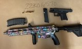 Deputies booked a juvenile into the Kings County Juvenile center on charges of possession of illegal firearms.